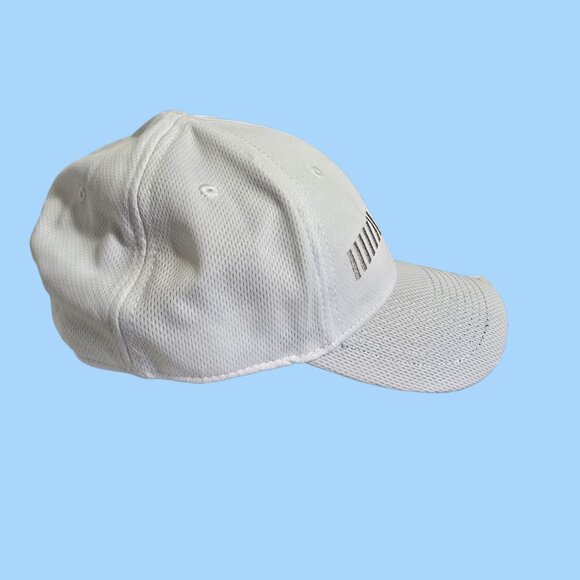 Glock Adjustable Baseball Cap Hat White & Black - Picture 5 of 8